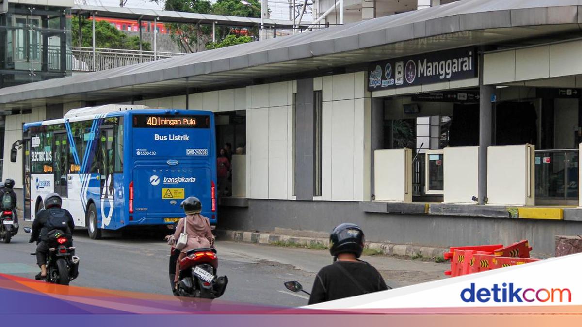 Imbas Proyek LRT, Halte Transjakarta Manggarai Tutup Sementara Mulai Besok