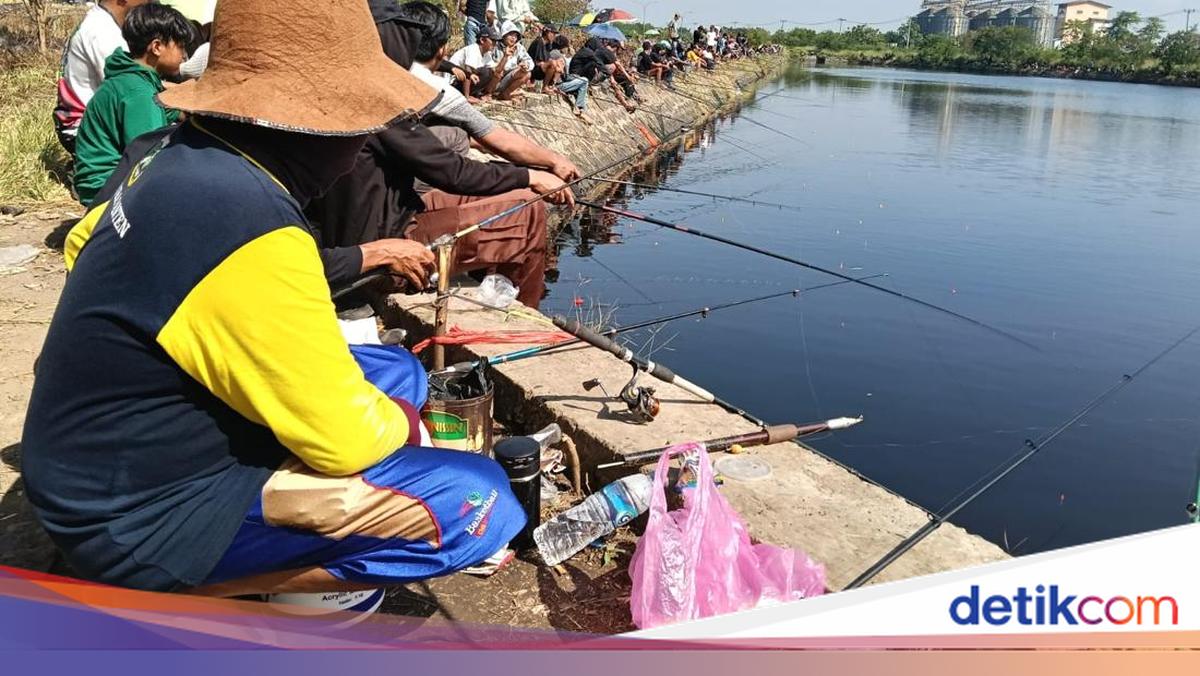 May Day 2026, Polres Serang Ajak Buruh Lomba Mancing
