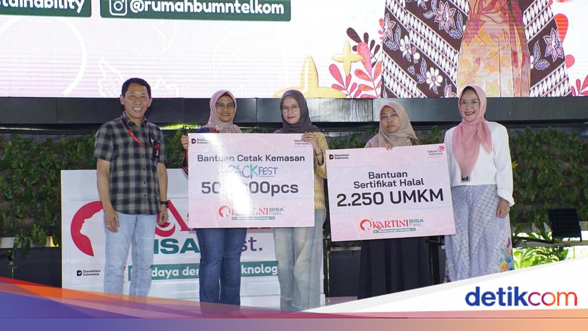 Telkom Dorong UMKM Perempuan Naik Kelas Lewat 'Kartini BISA Fest'