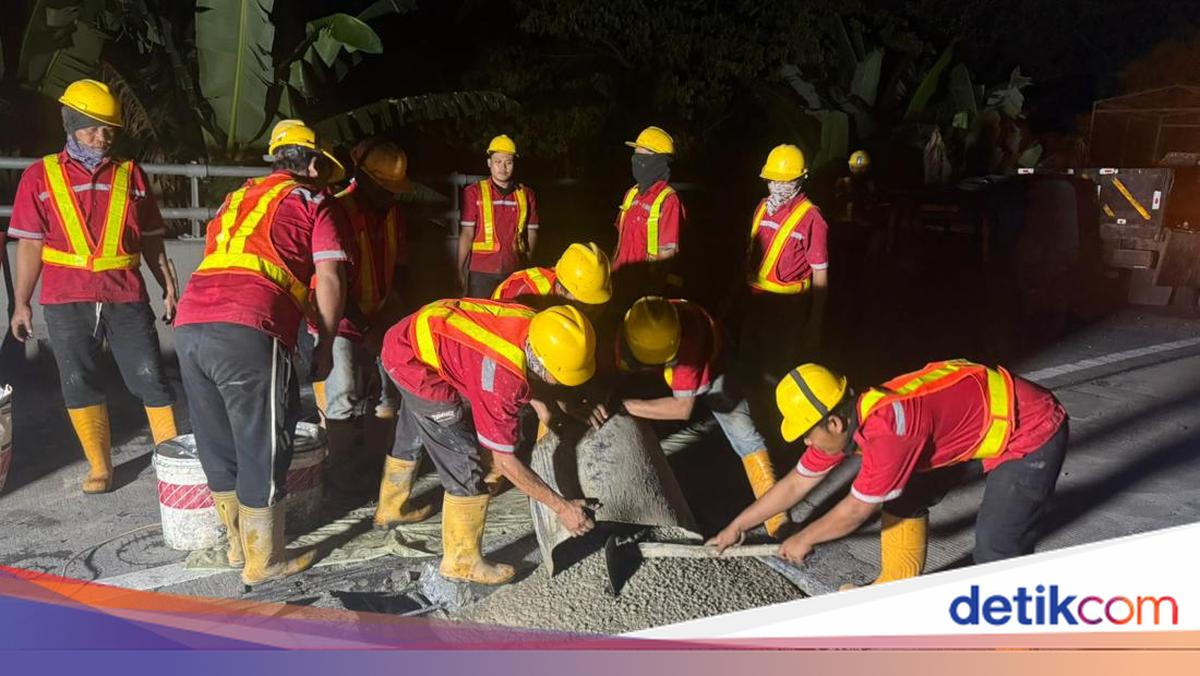 Banyak Mobil Pecah Ban Di Tol Jagorawi, 8 Titik Jalan Rusak Diperbaiki