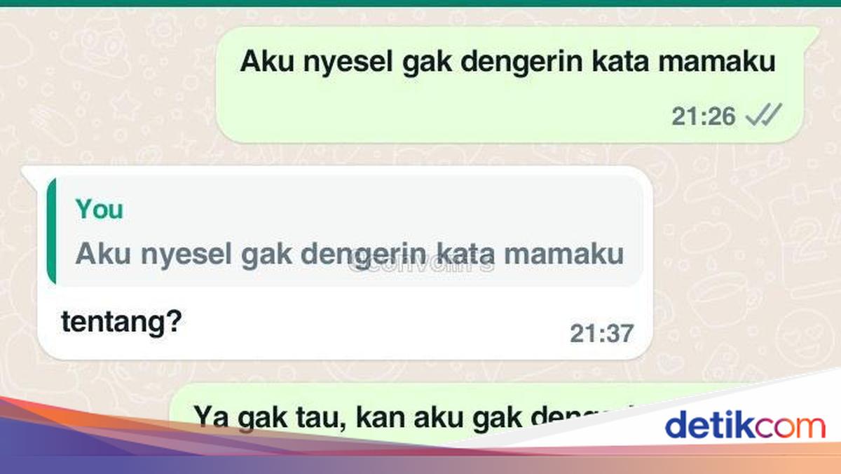 Chat Tak Terduga Netizen Ini Bikin Tertawa Sampai Perut Sakit