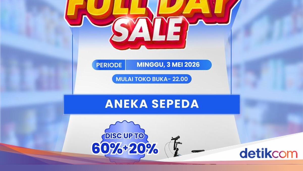 Aneka Sepeda Di Transmart Full Day Sale Cuma Rp 1 Jutaan!