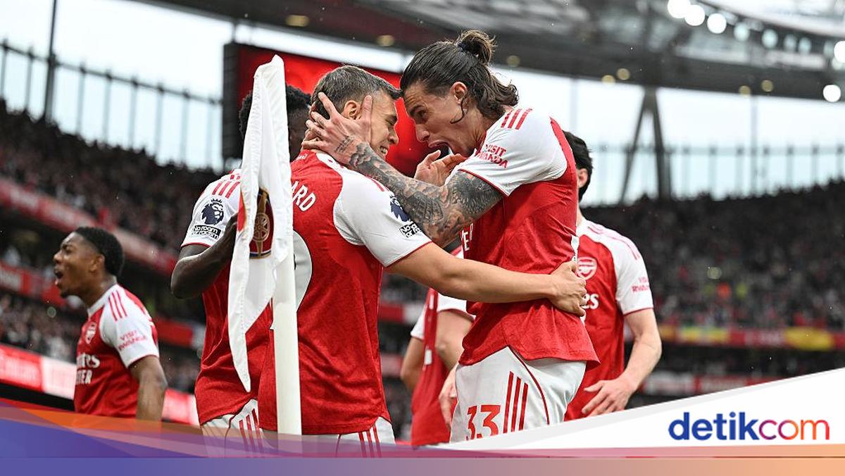 Arsenal Kokoh di Puncak Klasemen Usai Hajar Fulham 3-0, Unggul Enam Poin atas Manchester City