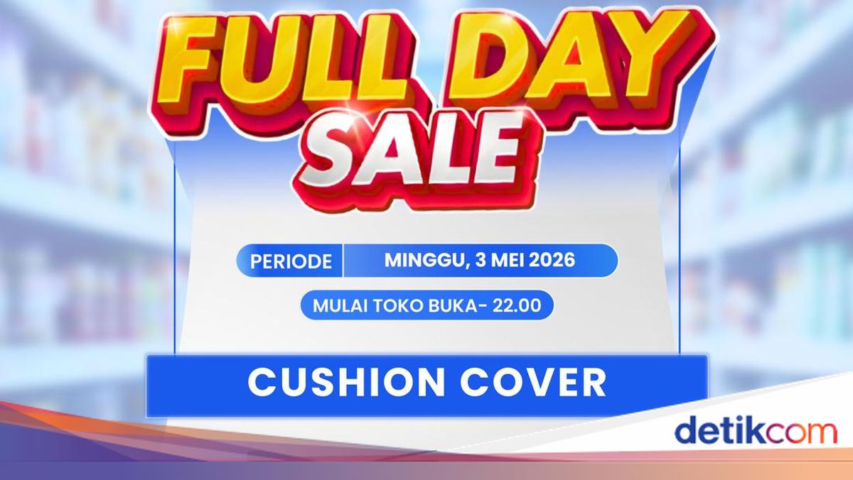 Sarung Bantal Sofa Diobral Cuma Rp 20 Ribu di Transmart Full Day Sale