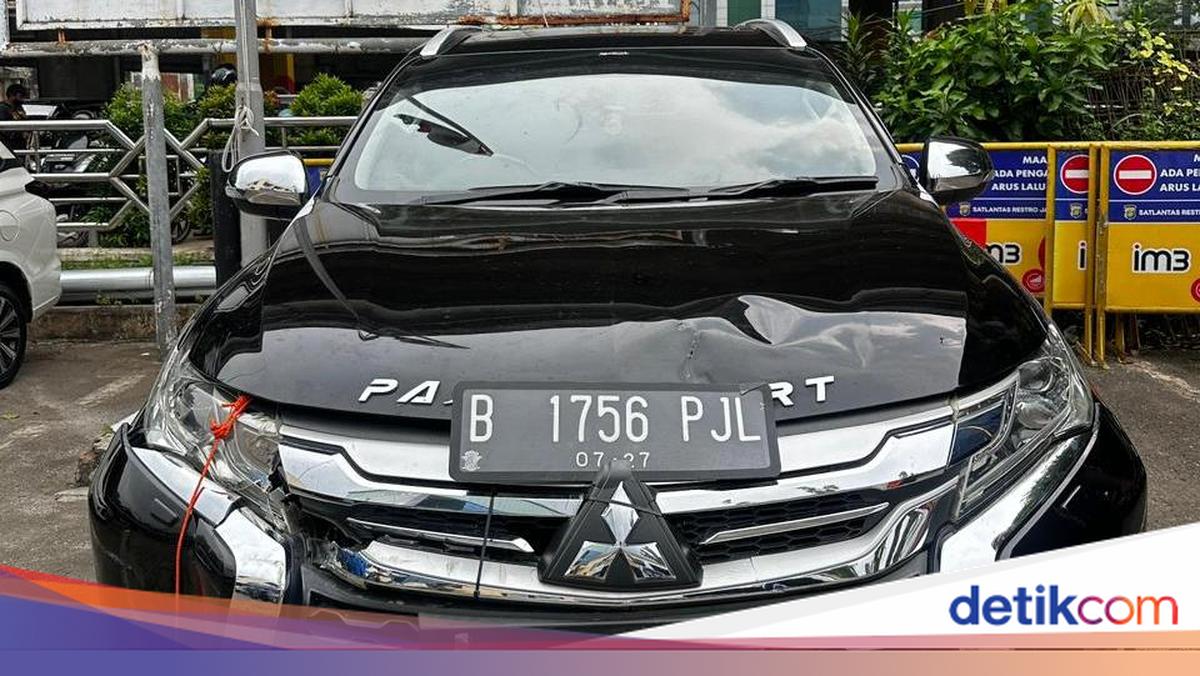 Penampakan Pajero yang Tabrak Lari Abang Gerobak hingga Terpental di Jaktim