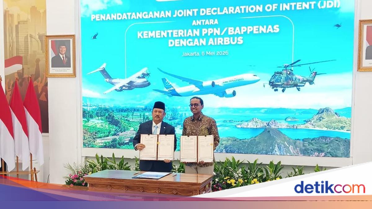 Bappenas-Airbus Jalin Kerja Sama Ekosistem Dirgantara — Target PTDI Jadi Tier 1 Supplier