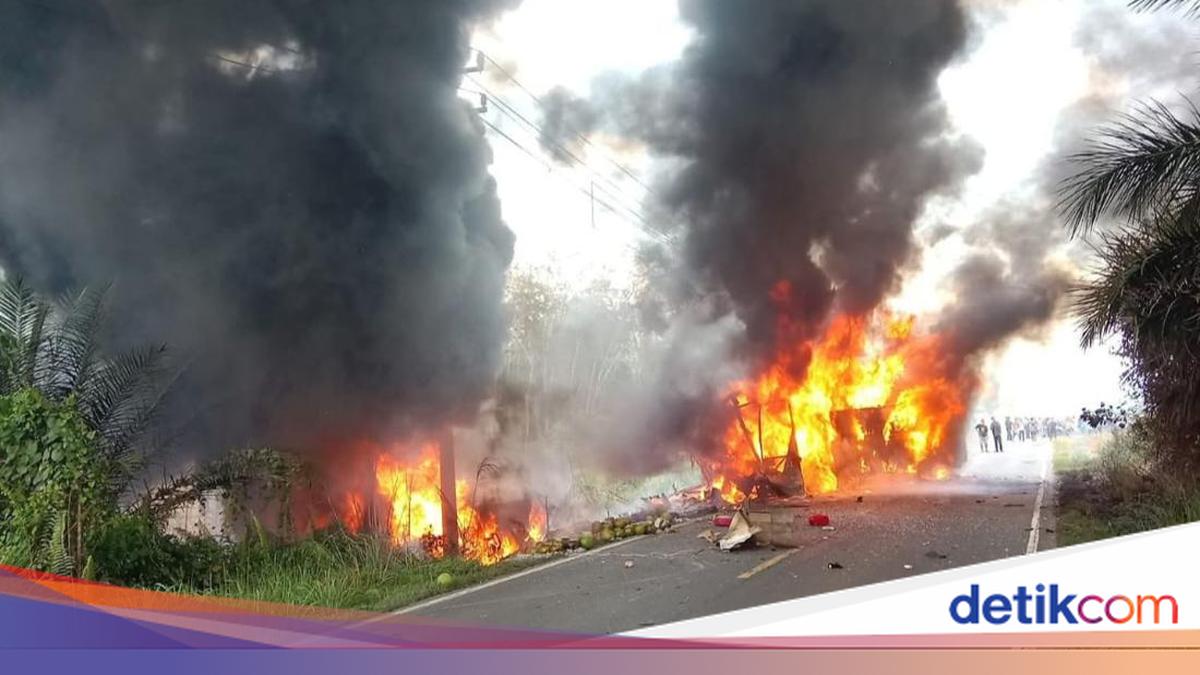 Korban Tewas Imbas Bus ALS Terbakar di Sumsel Jadi 16 Orang