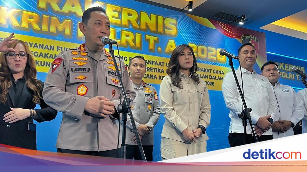 Di Rakernis Reskrim, Kapolri Minta Penyidik Adaptif Hadapi Modus-modus Baru