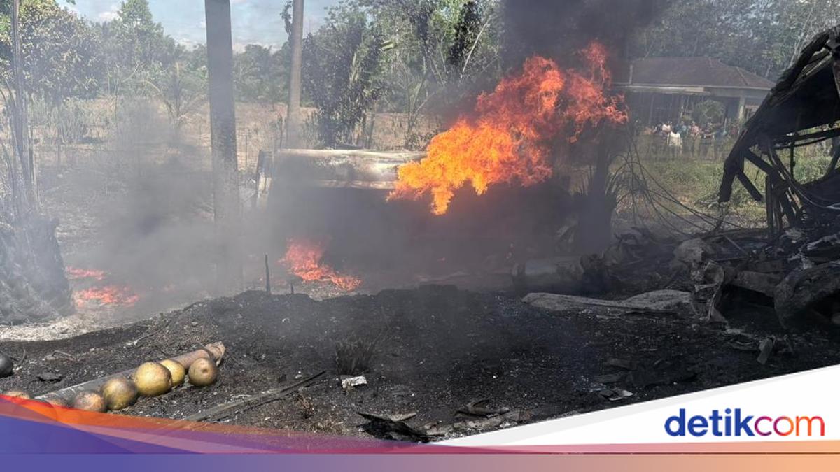 2 Motor yang Ikut Terbakar di Sumsel Milik Penumpang Bus ALS