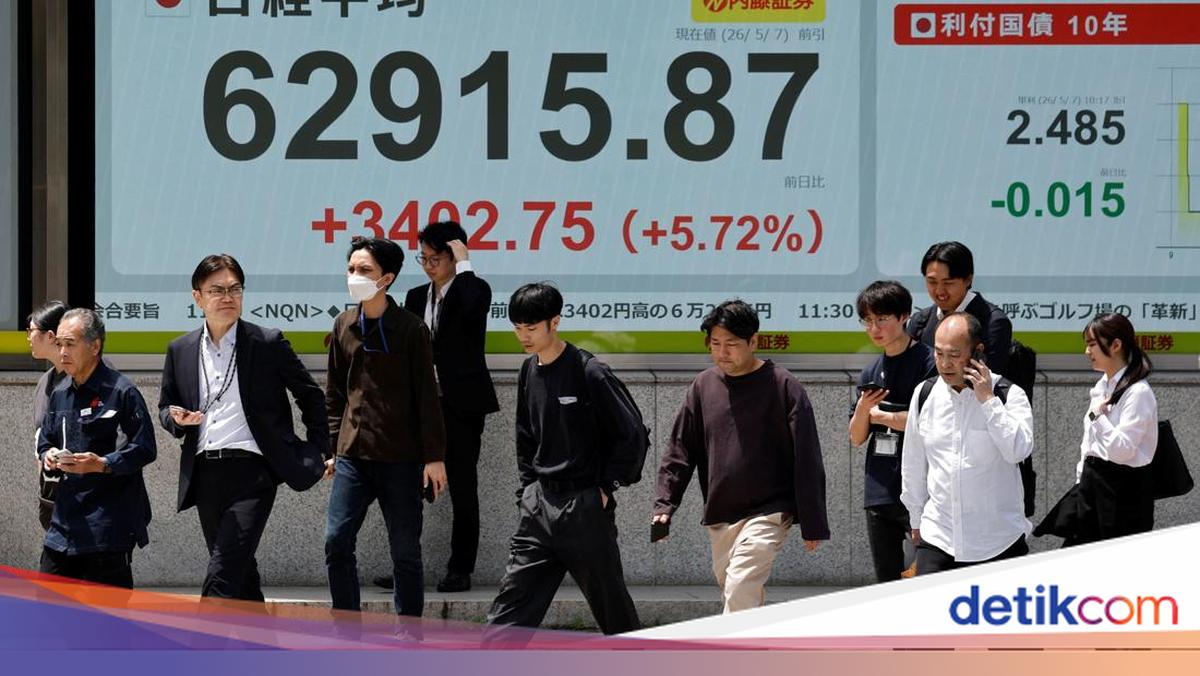 Pasar Jepang Bergairah, Nikkei Tembus Rekor
