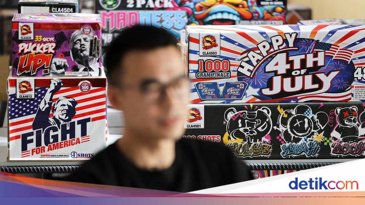 Hari Kemerdekaan AS Dongkrak Ekspor Kembang Api China