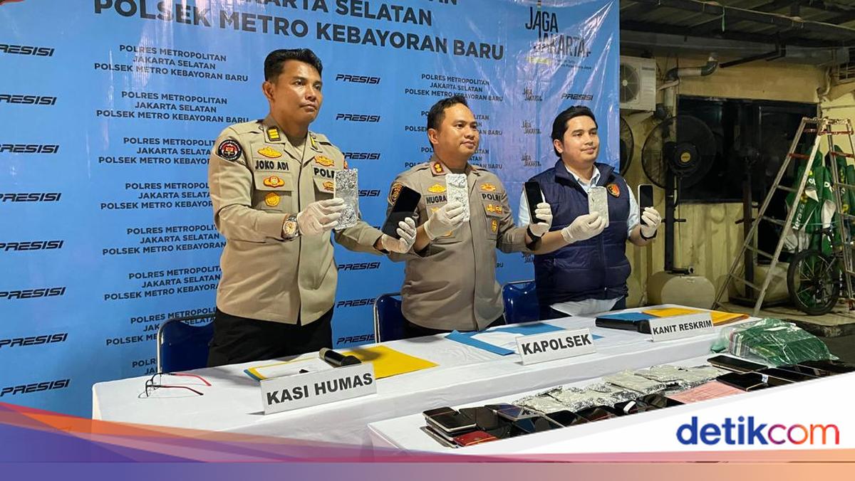 Polsek Kebayoran Baru Ungkap Sindikat Penadah Hp Curian