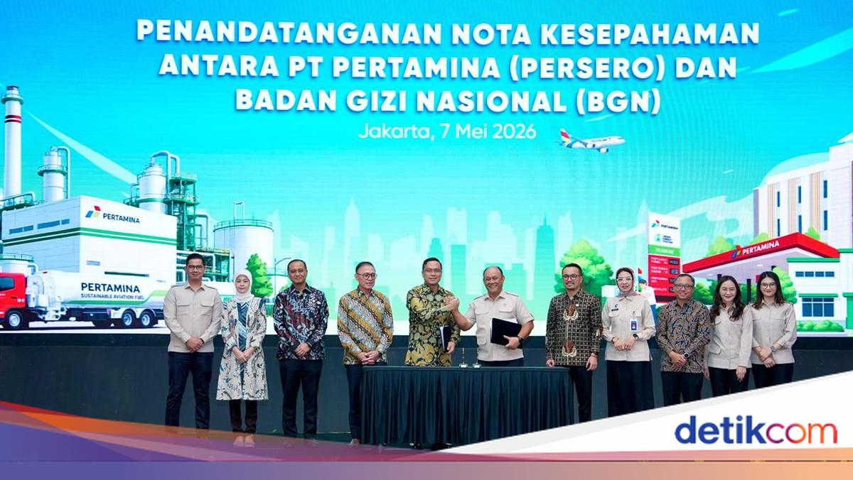 Pertamina &amp; BGN Sinergi Olah Minyak Jelantah Jadi Bahan Bakar Pesawat