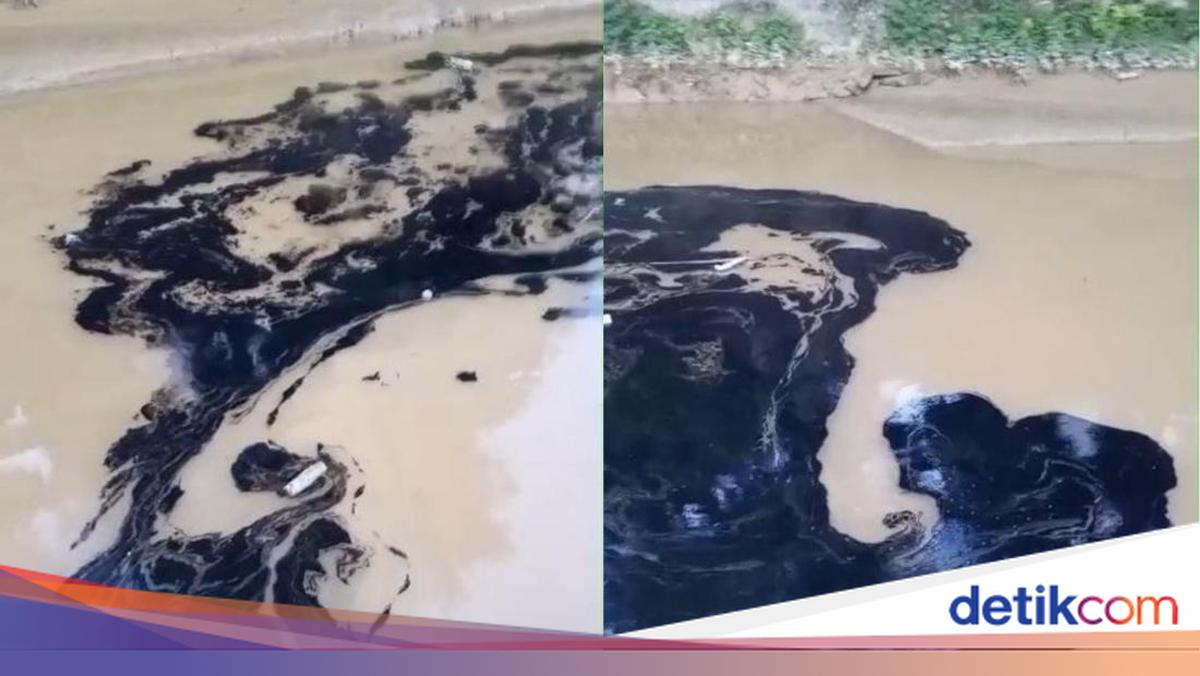 Polisi Selidiki Pembuang Limbah Oli Bekas Pencemar Sungai Tarakan