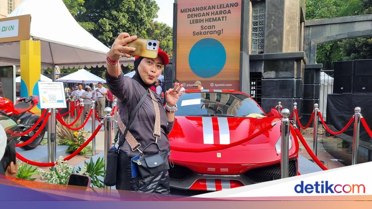 Tergoda Ferrari hingga Ducati Rampasan Perkara Saat Lari Pagi