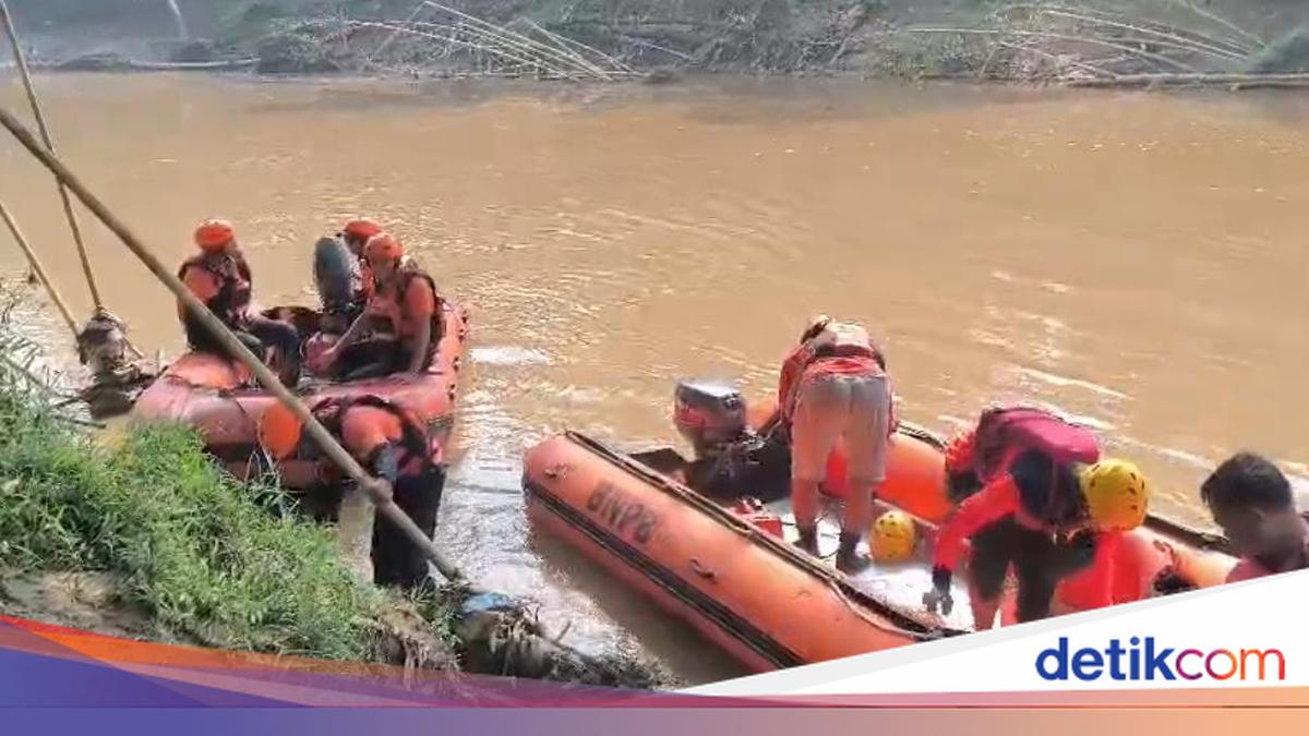 Balita di Lebak Hilang Terseret Arus Sungai Cisimeut, Tim SAR Turun Tangan