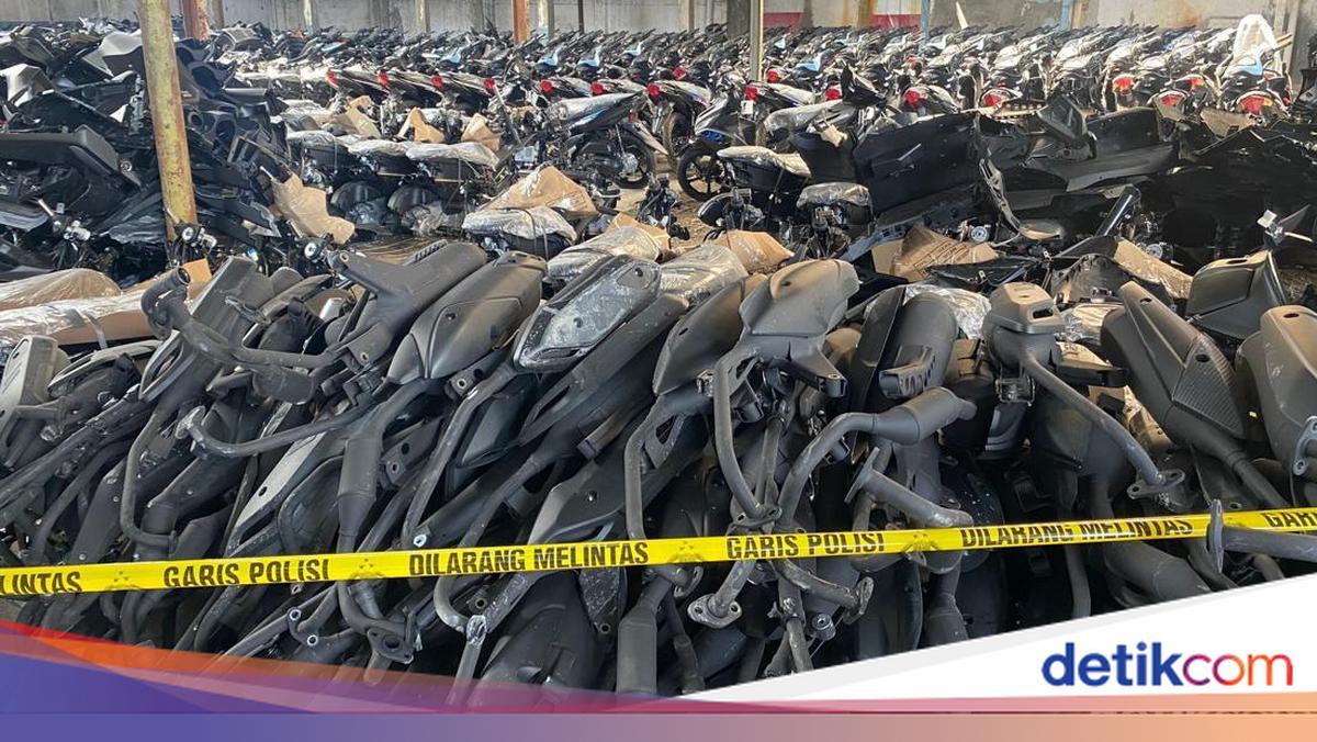 Terungkap Ribuan Motor di Jaksel Bakal 'Dimutilasi' Diekspor ke Afrika