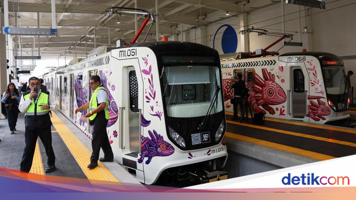Mexico City Resmikan Jalur Kereta Baru Jelang Piala Dunia