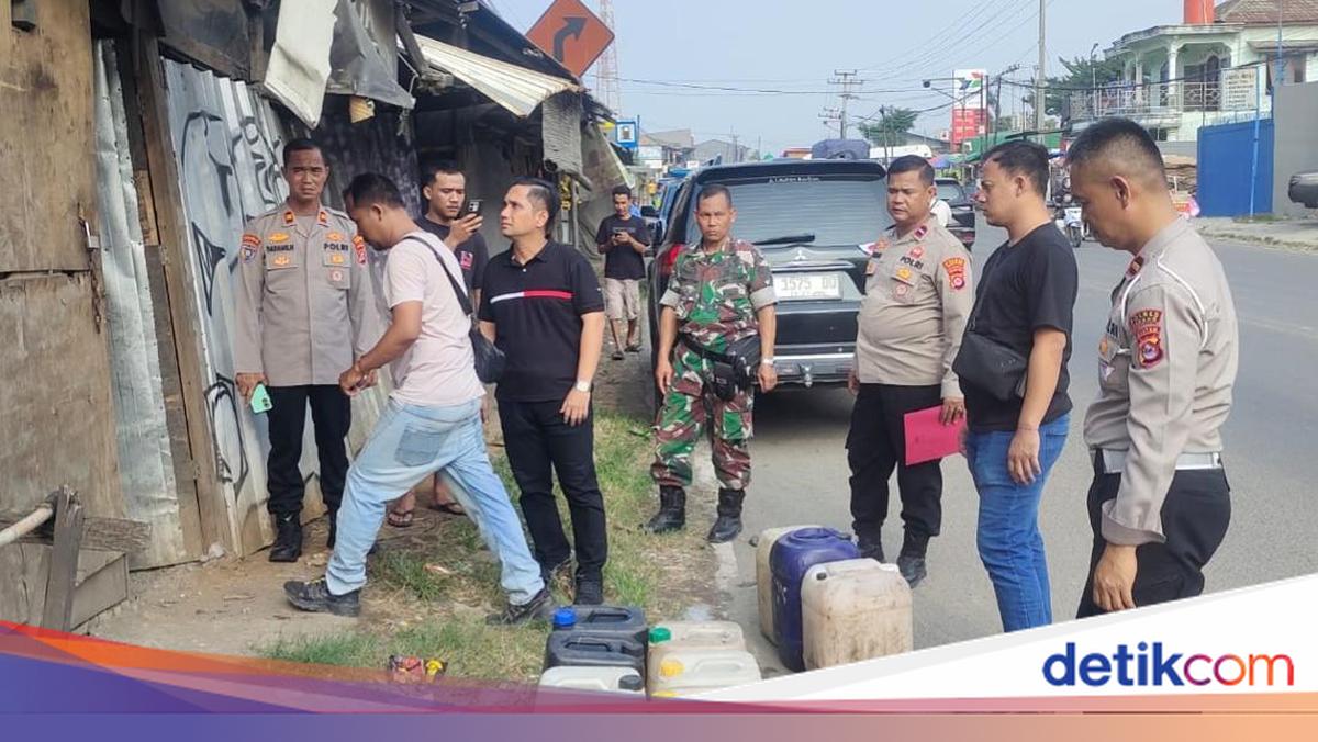 Polres Serang Razia Miras di Kibin, 635 Liter Tuak Disita