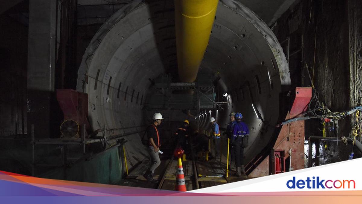 Pembangunan MRT Jakarta Fase 2A Capai 59,7 Persen