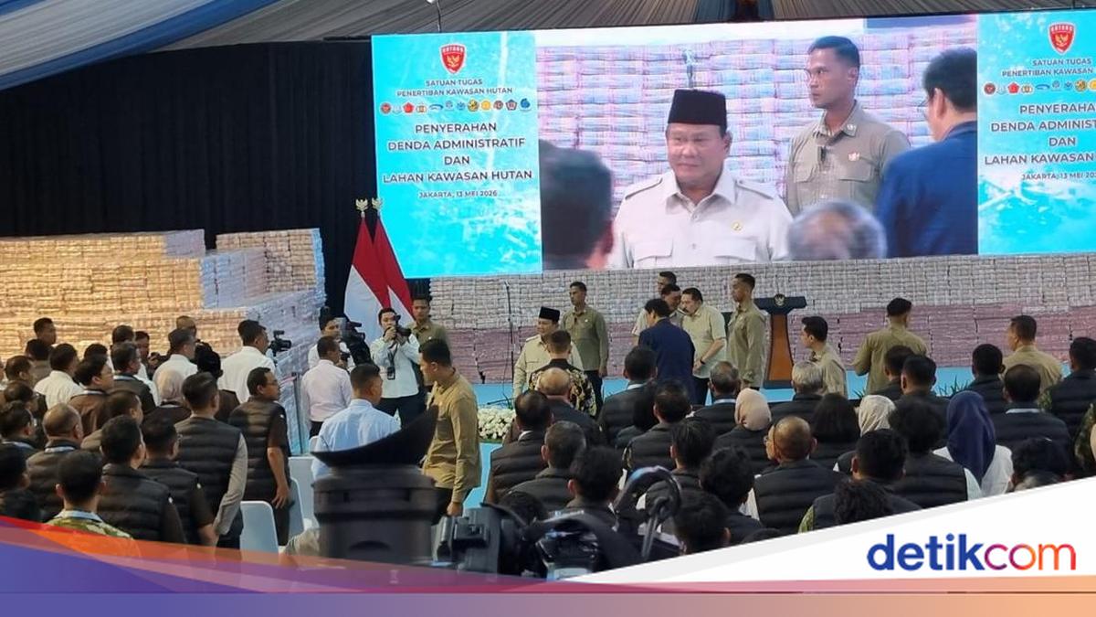 Prabowo Hadiri Penyerahan Duit Rp 10,2 T Hasil Rampasan Perkara Kejagung