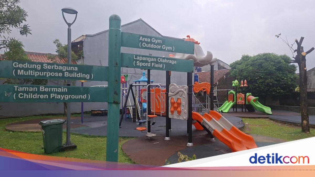 Taman Dafici, Skatepark-nya Jadi Perosotan Raksasa Saat Hujan