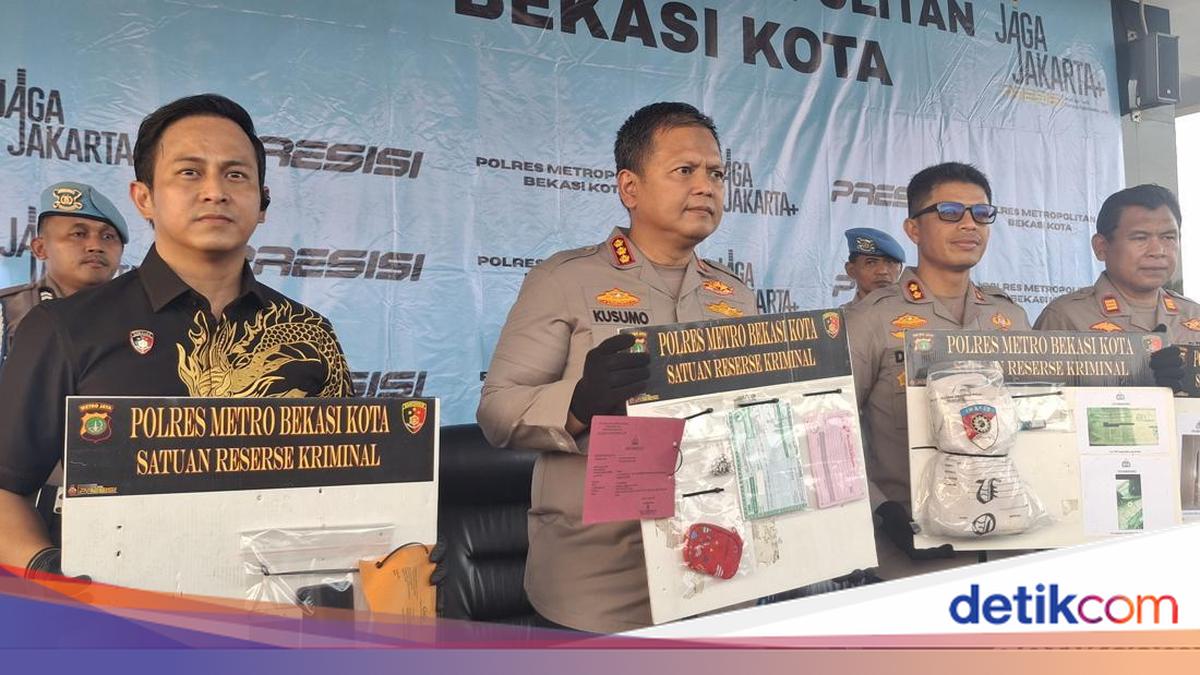 Maling Motor di Bekasi Modus Tuduh Korban Pelaku Pemukulan Ditangkap