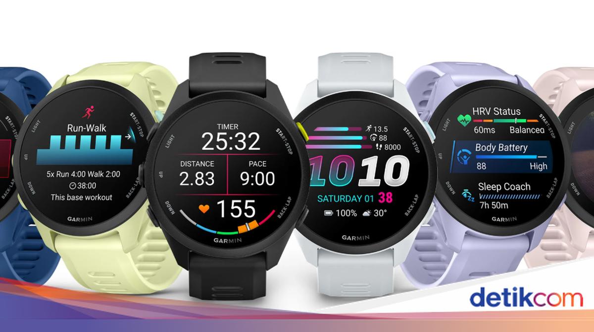Spesifikasi Garmin Forerunner 70 dan 170, Buat Pelari Pemula