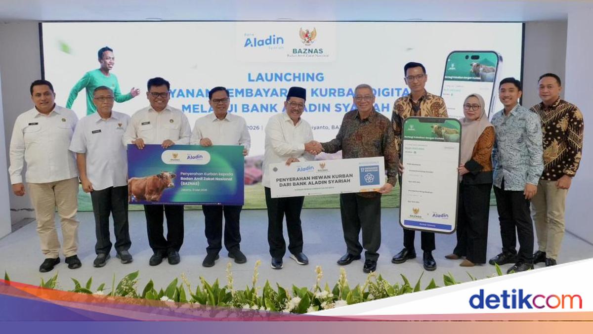 Bank Aladin-BAZNAS Luncurkan Kurban Digital Rp2,45 Juta