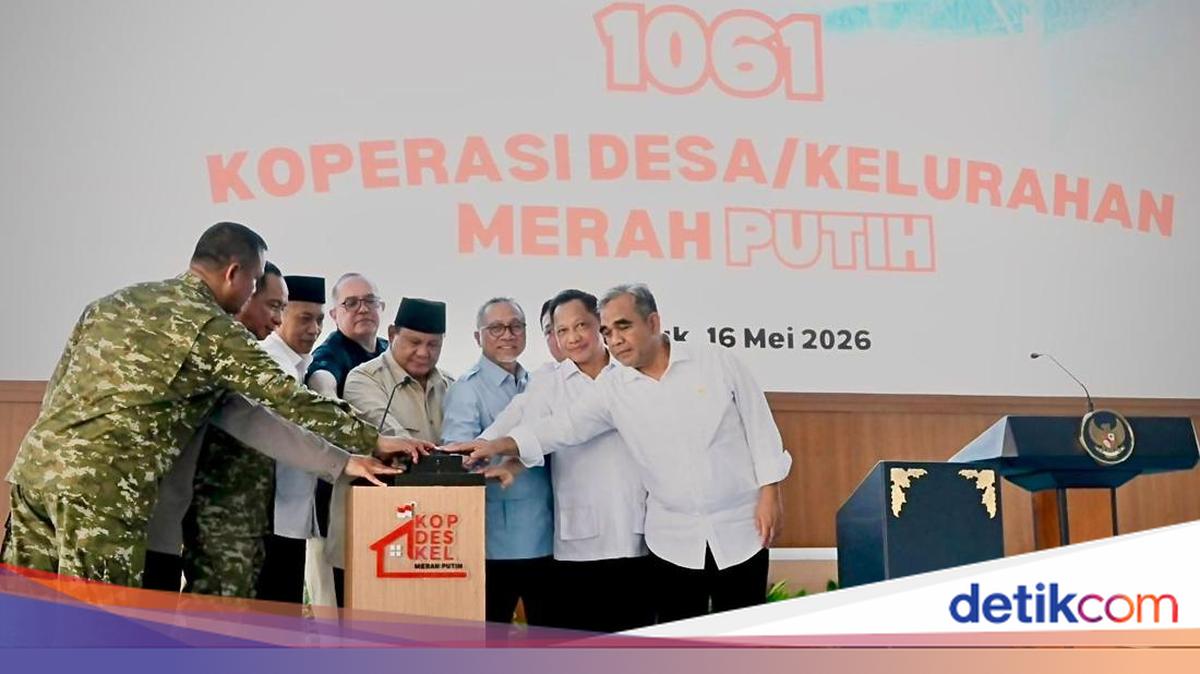 Presiden Resmikan 1.061 KDKMP, Menkop Soroti Penguatan Ekonomi Rakyat