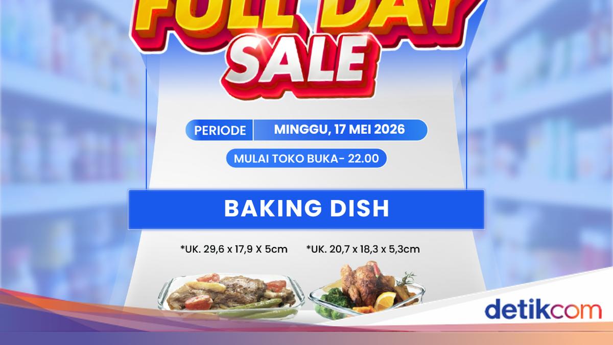 Ada Transmart Full Day Sale, Baking Dish Jadi Semurah Ini!