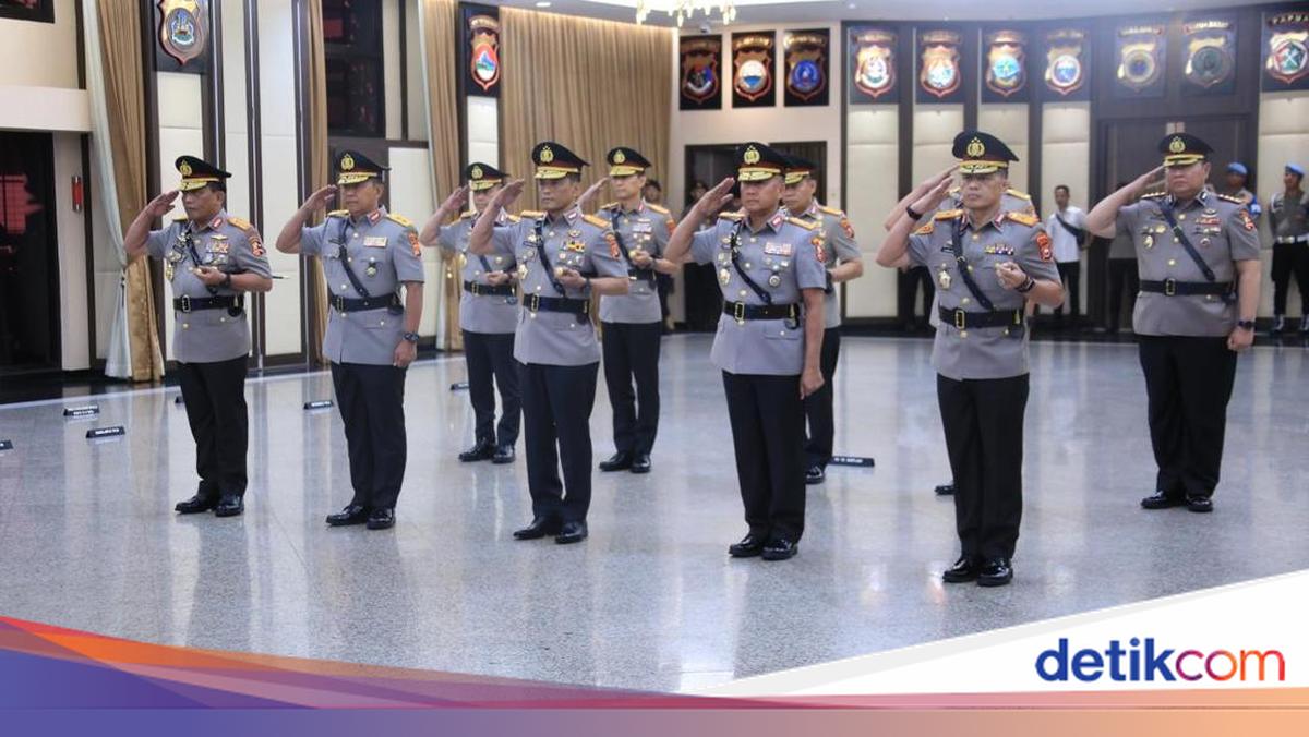 Kapolri Pimpin Sertijab Pati Polri, Komjen Panca Putra Jabat Kalemdiklat