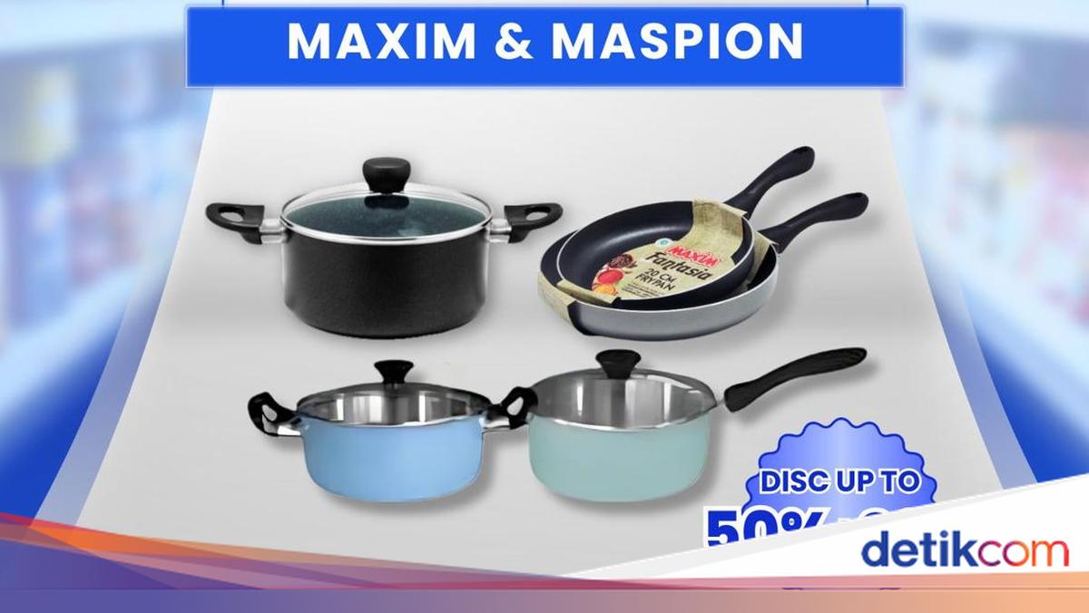 Cuma di Transmart Full Day Sale, Beli Alat Masak Semurah Ini