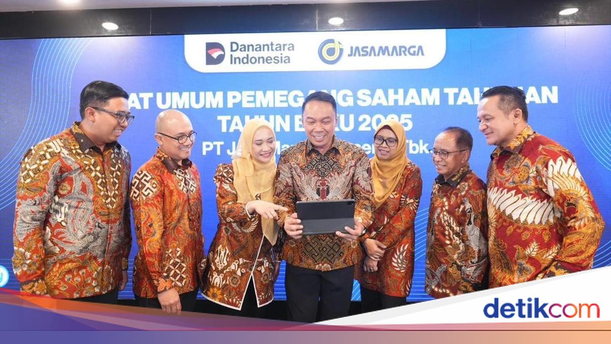 Gelar RUPST Tahun Buku 2025, Jasa Marga Tebar Dividen Rp 1,1 Triliun