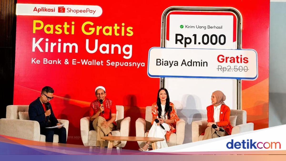 ShopeePay Hapus Biaya Admin Transfer ke Semua Bank dan E-Wallet
