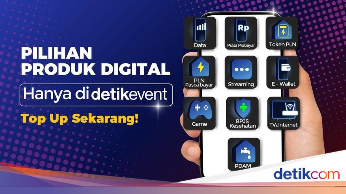 Long Weekend Anti Gabut, Top Up Game &amp; Internet di detikevent!