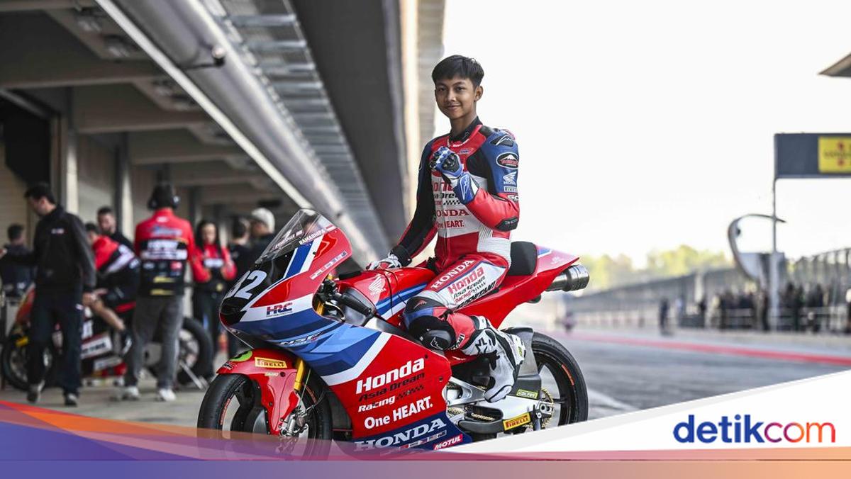 Pebalap Sleman Kiandra Ambisi Rebut Pimpinan Klasemen di Moto3 Junior Prancis