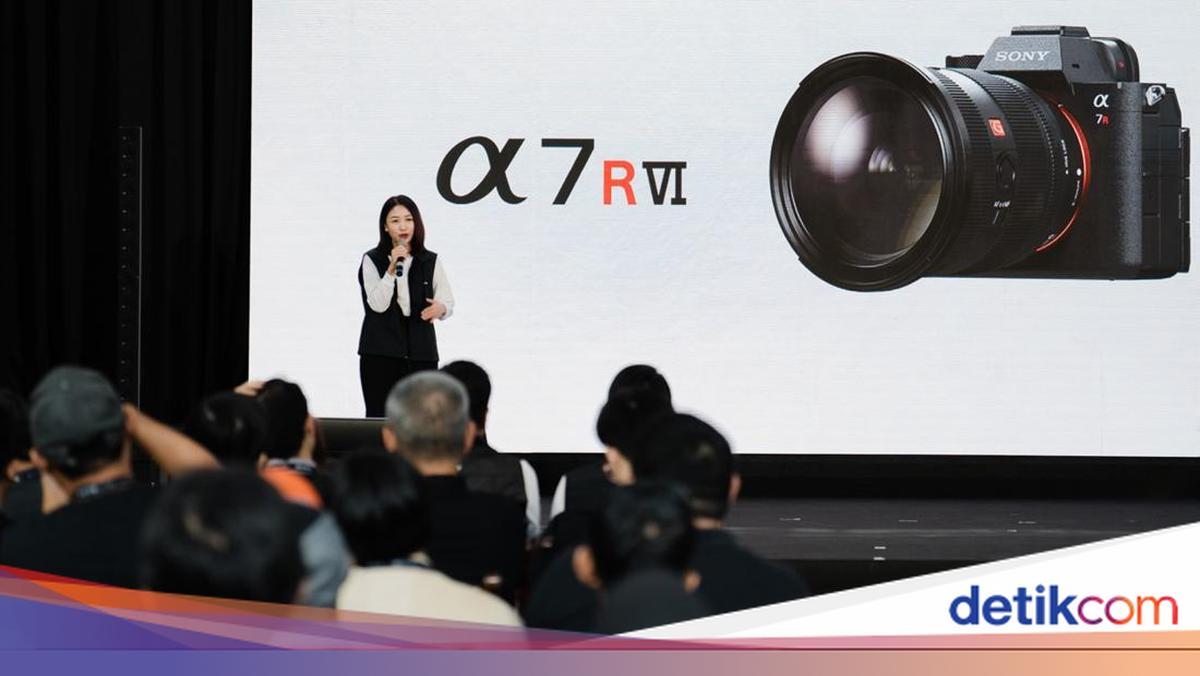 Sony Rilis Kamera Alpha 7r Vi Di Indonesia, Harga Rp 70 Jutaan