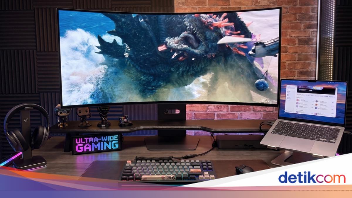 Review LG UltraGear 45GX950A-B: Bikin Susah Balik ke Monitor Biasa