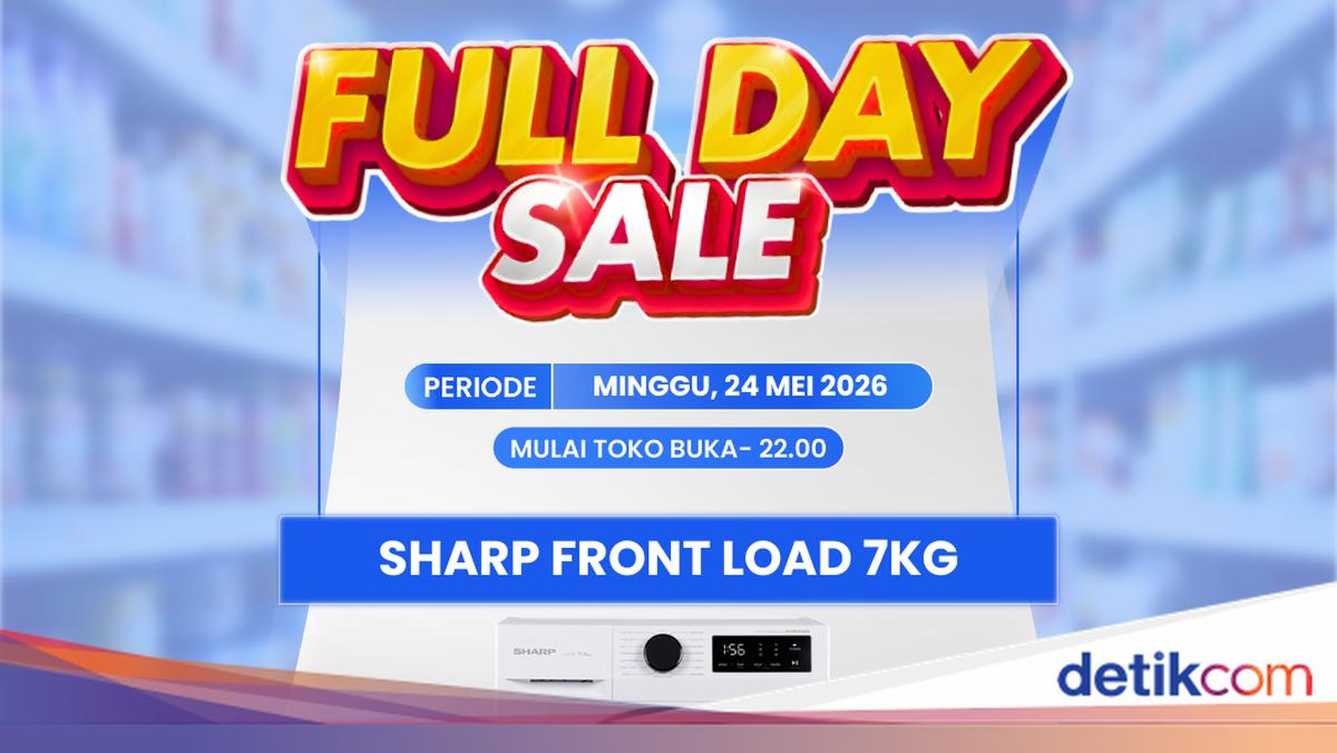 Harga Mesin Cuci Sharp Anjlok di Transmart, Hemat Hingga Rp 1,7 Juta