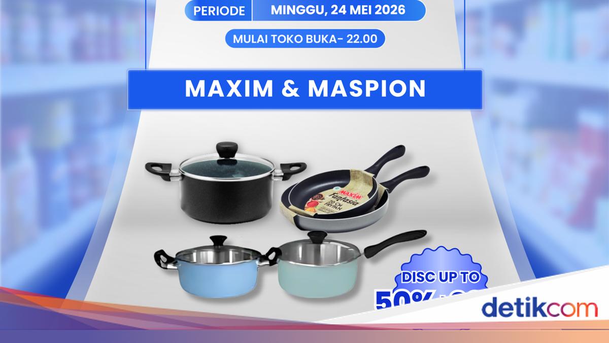 Cuma di Transmart Full Day Sale, Alat Masak Jadi Murah Meriah