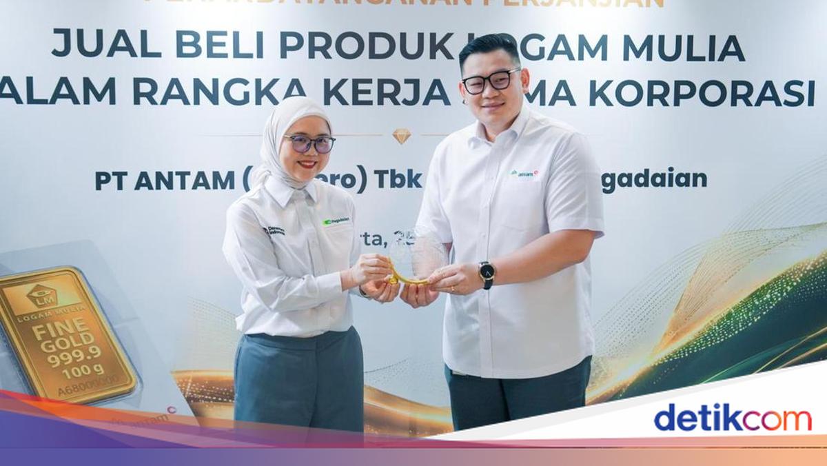 Pegadaian Dan Antam Jalin Sinergi Strategis Perdagangan Logam Mulia