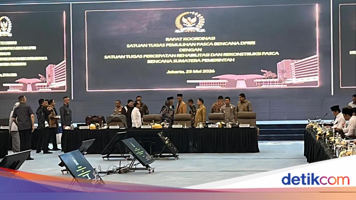 Dasco Pimpin Rapat Bareng Pemerintah Bahas Pemulihan Pascabencana Sumatera