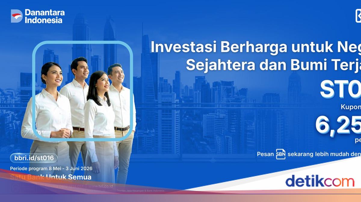 Sukuk ST016 Resmi Hadir, Investasi Syariah Mulai Rp 1 Juta di BRImo