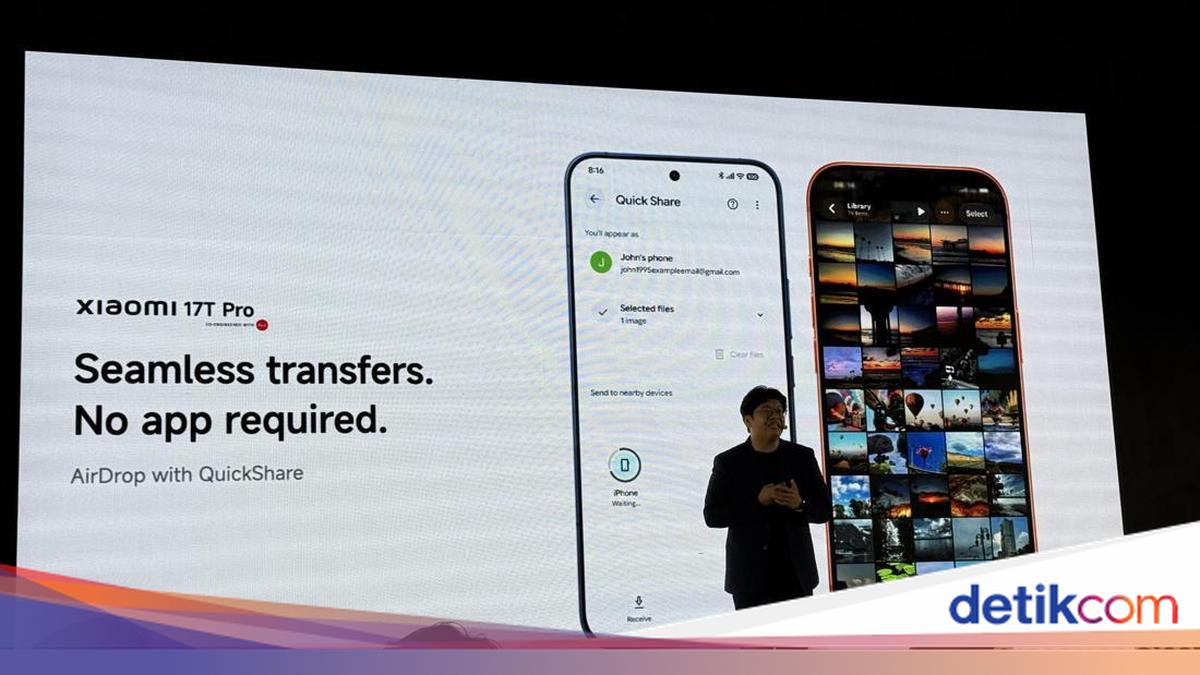 Xiaomi 17T Pro Dukung AirDrop, Kirim Foto ke iPhone Jadi Lebih Gampang