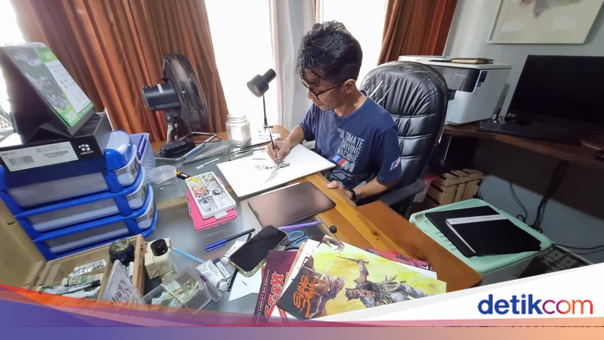 Kisah Apri Kusbiantoro Jadi Komikus Kelas Dunia Berkat Sentilan Ibu