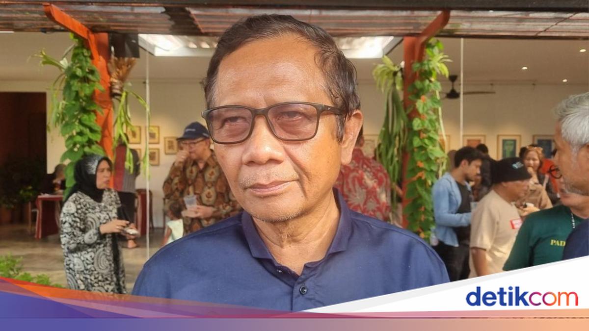 Mahfud MD soal Dadan Hindayana Ditangkap Kejagung: Bagus, Memang Tidak Kompeten