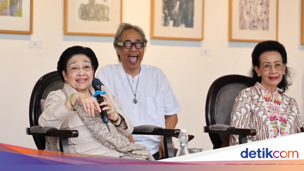 Megawati-GKR Hemas Buka Pameran Mata Hati Soekarno di Jogja