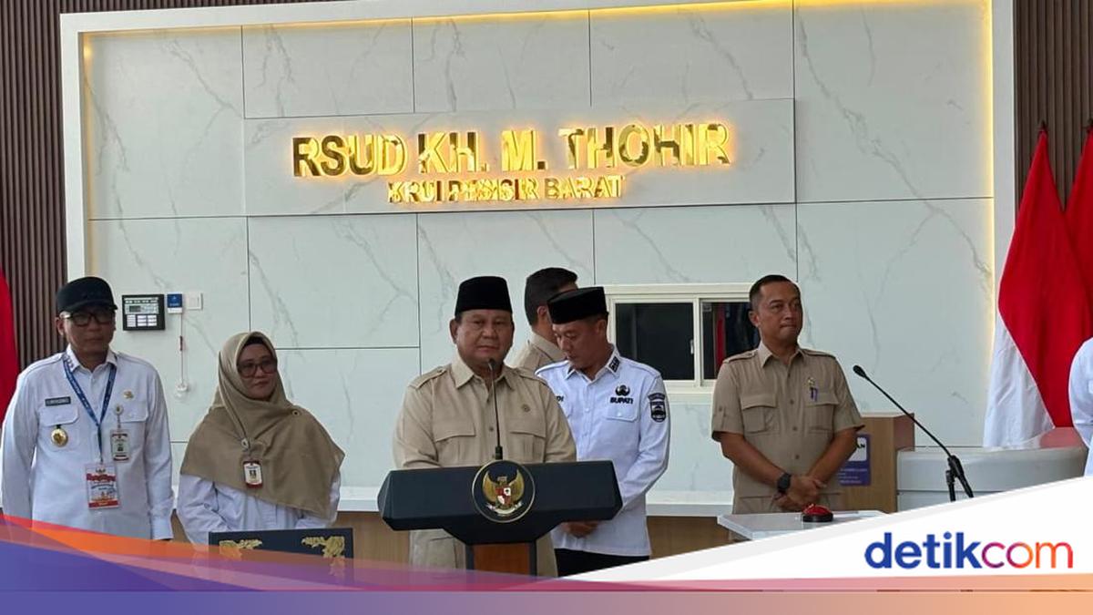 Prabowo: Kita Usahakan Obat Rakyat Semurah-murahnya
