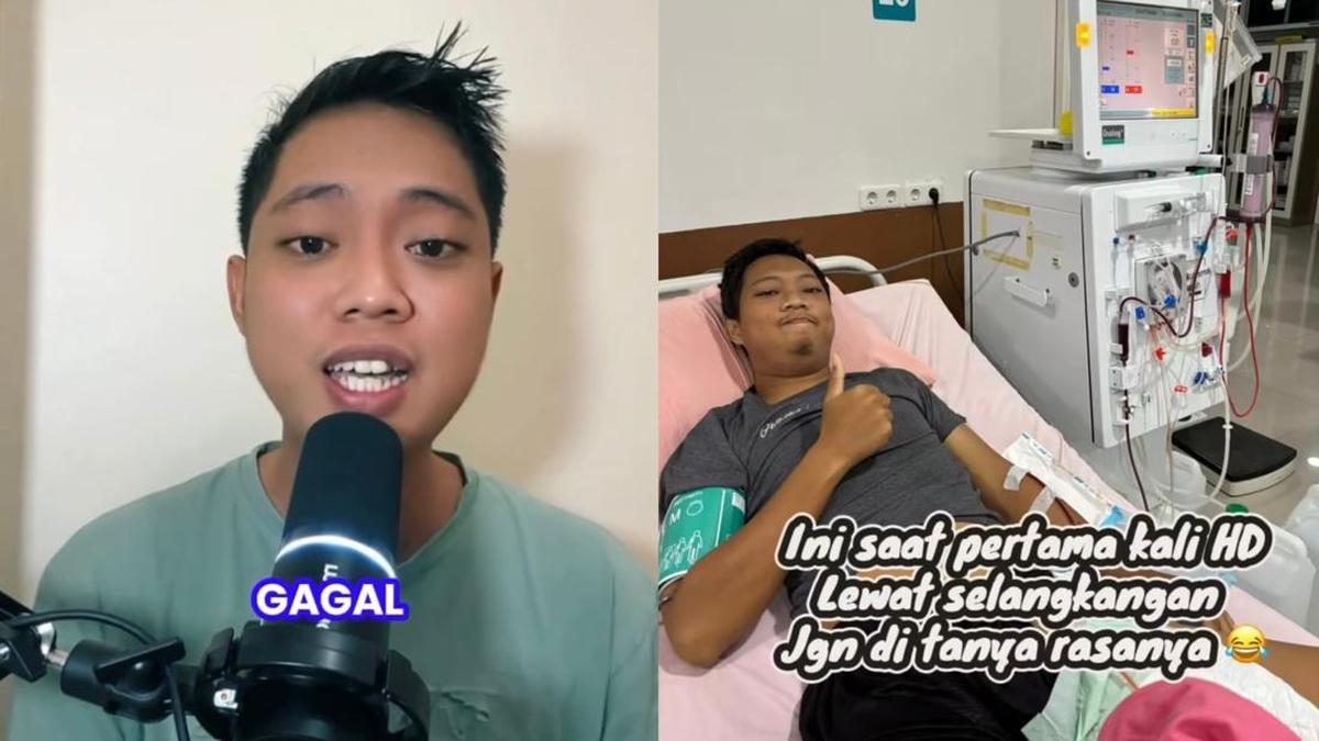 Viral Kisah Pria Di Palu Kena Gagal Ginjal Di Usia 20-an, Sempat Takut Cuci Darah
